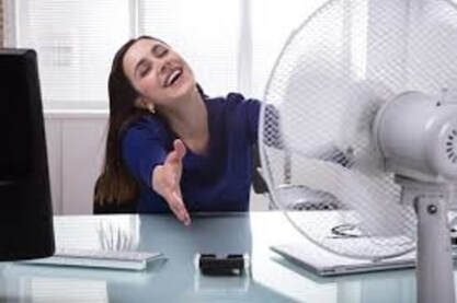 women needing air conditioning repair 